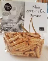 Mängden socker i Mini gressins Bio Romarin