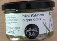 Mängden socker i Mini Pâtissons aigres doux