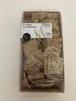 Mängden socker i Crackers aux graine