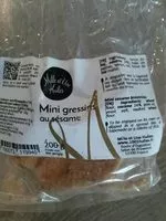 Mängden socker i Mini gressins au sésame