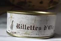 Mängden socker i Rillettes d'oie