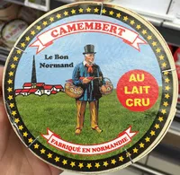 Mängden socker i Le Bon Normand au lait cru