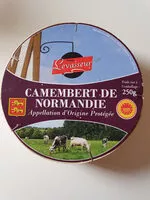 Mängden socker i Camembert de Normandie AOP