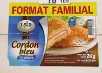 Mängden socker i Cordon bleu de poulet