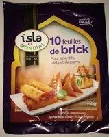 Mängden socker i 10 feuilles de brick