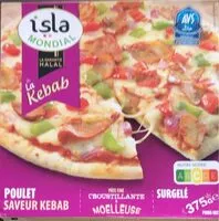 Mängden socker i Pizza poulet saveur kebab