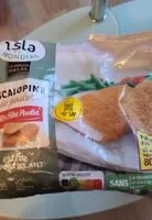 Mängden socker i Escalopes de poulet