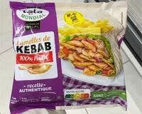 Mängden socker i Lamelles de kebab