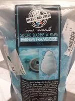 Mängden socker i Sucre barbe à papa