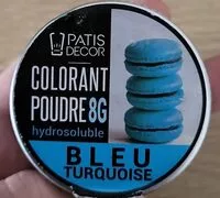 Mängden socker i COLORANT POUDRE bleu turquoise