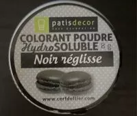 Mängden socker i Colorant poudre hydrosoluble noir réglisse