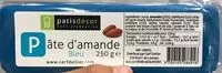 Mängden socker i Pâte d'amande bleu