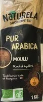 Mängden socker i Pur arabica moulu intensité 7/10