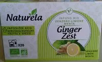Mängden socker i Ginger zest