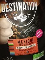 Mängden socker i Café dosettes souples Mexique pur arabica