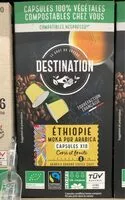 Mängden socker i Capsules ethiopie FFL *10 55g