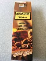 Mängden socker i Amandes grillees chocolatees