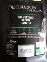 Mängden socker i Thé vert bio Japon bancha