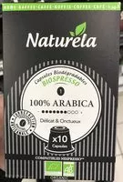Mängden socker i Capsules Biodégradables Biospresso 100% Arabica