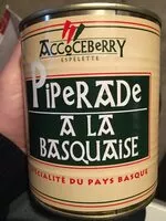 Mängden socker i Piperade à la basquaise