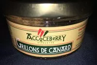 Mängden socker i Grillons de canard