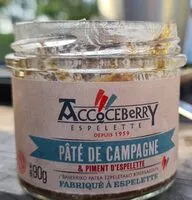 Mängden socker i Pâté de campagne