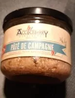 Mängden socker i Pâté de campagne