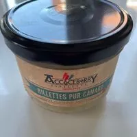 Mängden socker i Rillettes pur canard