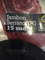 Mängden socker i Jambon serrano