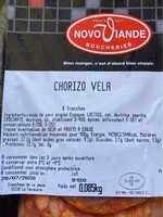 Mängden socker i Chorizo vela