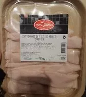 Mängden socker i Chiffonade de filet de poulet Supérieur