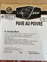 Mängden socker i Pave au poivre