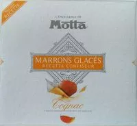 Mängden socker i 9 marron Glacés au cognac 180g