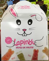 Mängden socker i Lapinou Pâtes de Fruits