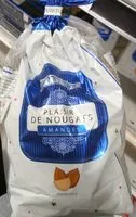 Mängden socker i Plaisir de Nougats amandes