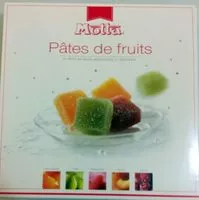 Mängden socker i Pates de fruits