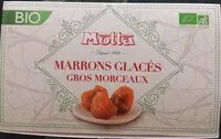 Mängden socker i Marrons glacés gros morceaux