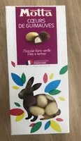 Mängden socker i Motta coeurs de guimauves