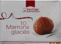 Mängden socker i Marrons Glacés (10), Motta
