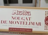 Mängden socker i Nougat de Montélimar