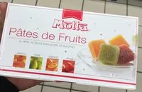 Mängden socker i Pates de fruits