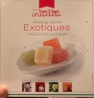 Mängden socker i Pâtes de Fruits Exotiques
