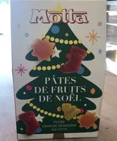 Mängden socker i Pates de fruits de Noël