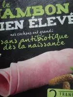 Mängden socker i Jambon Bien Élevé 2 tranches