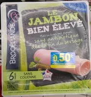 Mängden socker i Jambon Bien Élevé 6 tranches