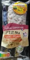 Mängden socker i Le P'tit Nu sans peau piment
