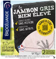 Mängden socker i Le jambon gris Bien Élevé découenné dégraissé