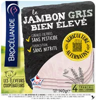 Mängden socker i Le jambon gris Bien Élevé découenné dégraissé