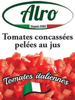 Mängden socker i Tomates concassées pelées au jus
