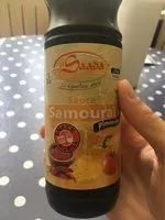 Mängden socker i Sauce samouraï
